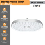 Snow Overhead Shower Salient Features