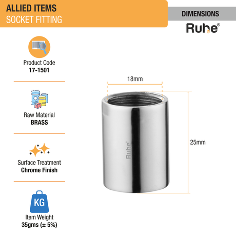 Socket (Pack of 2) - by RuheÂ®