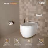 Summer Wall-Hung Western Commode, Salient Features