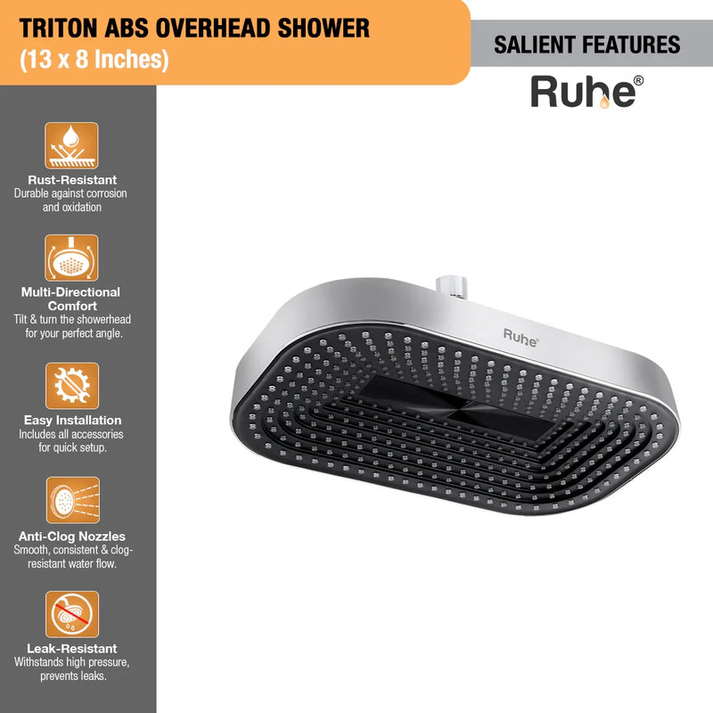 Triton Overhead Shower