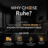 Ultra Sleek 304-Grade SS Overhead Shower (Round)