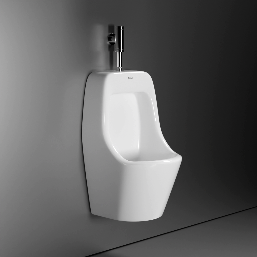 Prima Urinal (White) (Wall-hung) - by Ruhe