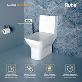 Vero One-Piece Western Commode, Salient Features