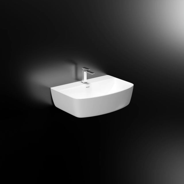 White Aries Wall-Hung Wash Basin