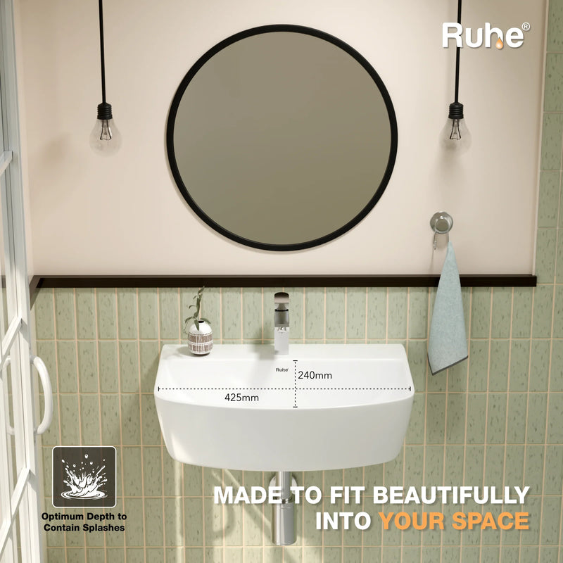 Aries Wall-Hung Wash Basin