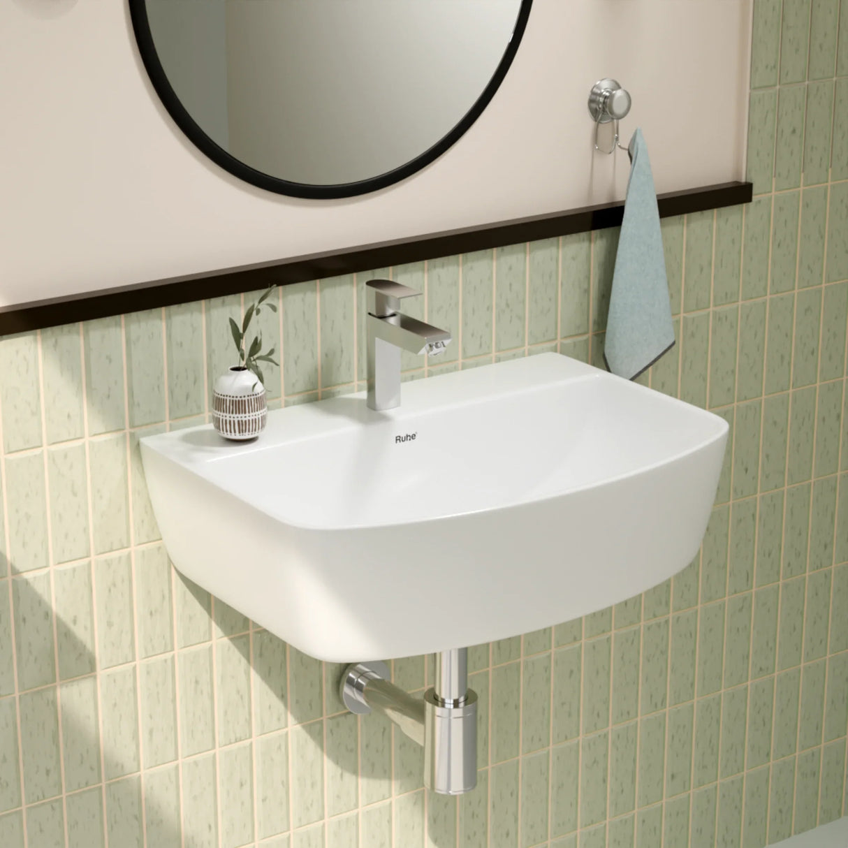 Aries Wall-Hung Wash Basin