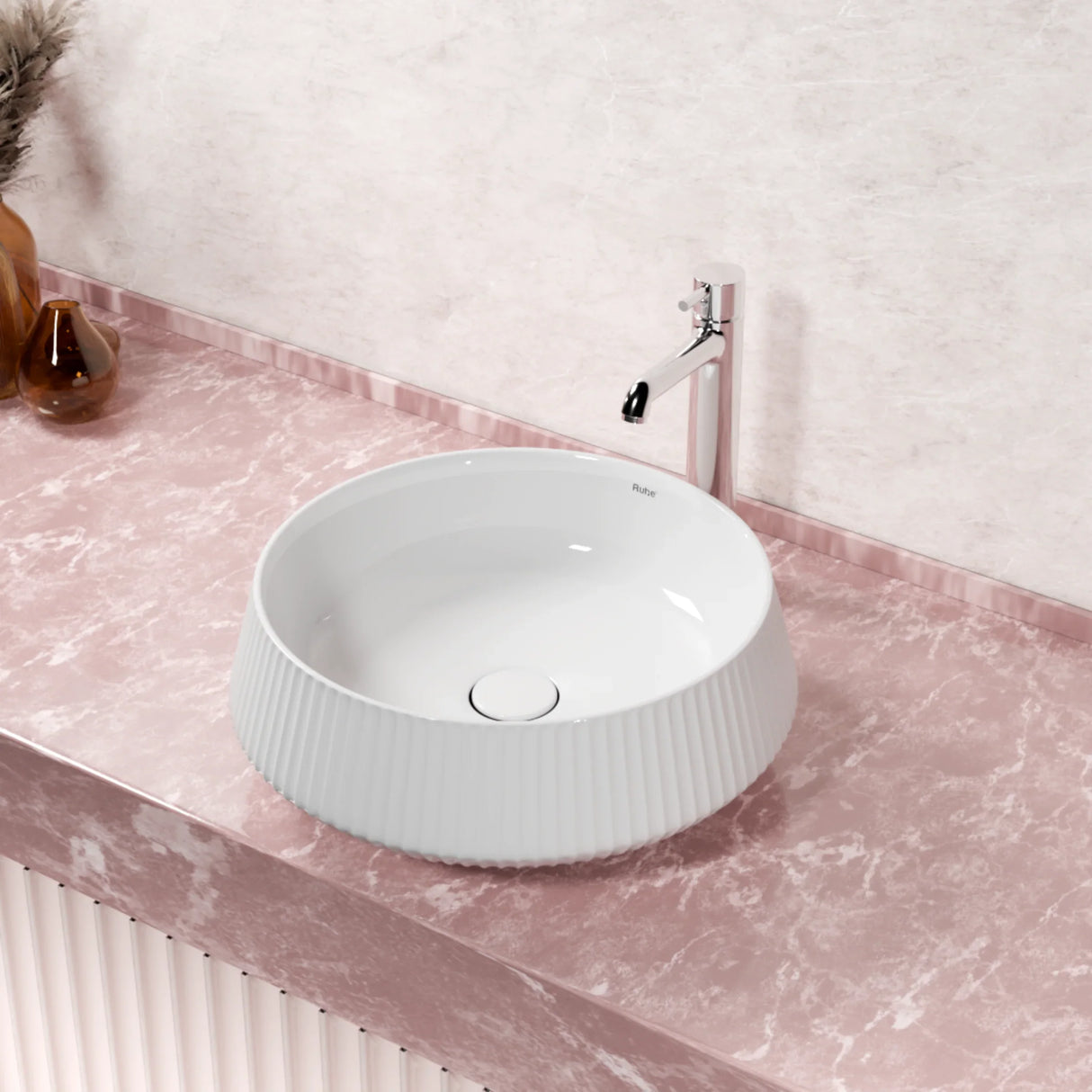 Castor Table-Top Wash Basin