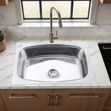 Oval Single Bowl 304-Grade Kitchen Sink (24 x 18 x 9 inches)– by Ruhe