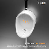 Zylo Wall-Hung Urinal, Efficient Flushing