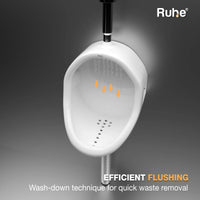 Zylo Wall-Hung Urinal, Efficient Flushing