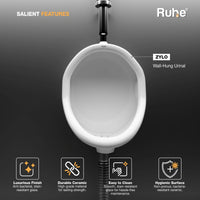 Zylo Wall-Hung Urinal, Salient Features