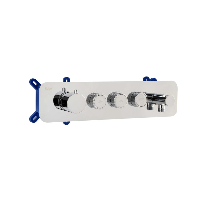 Vario 3-Function Thermostatic Diverter Set with Shower Hook