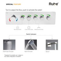Vario 5-Function Thermostatic Diverter Set