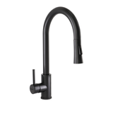 Kara Dual Flow Pull-out Kitchen Mixer Faucet (Matte Black)