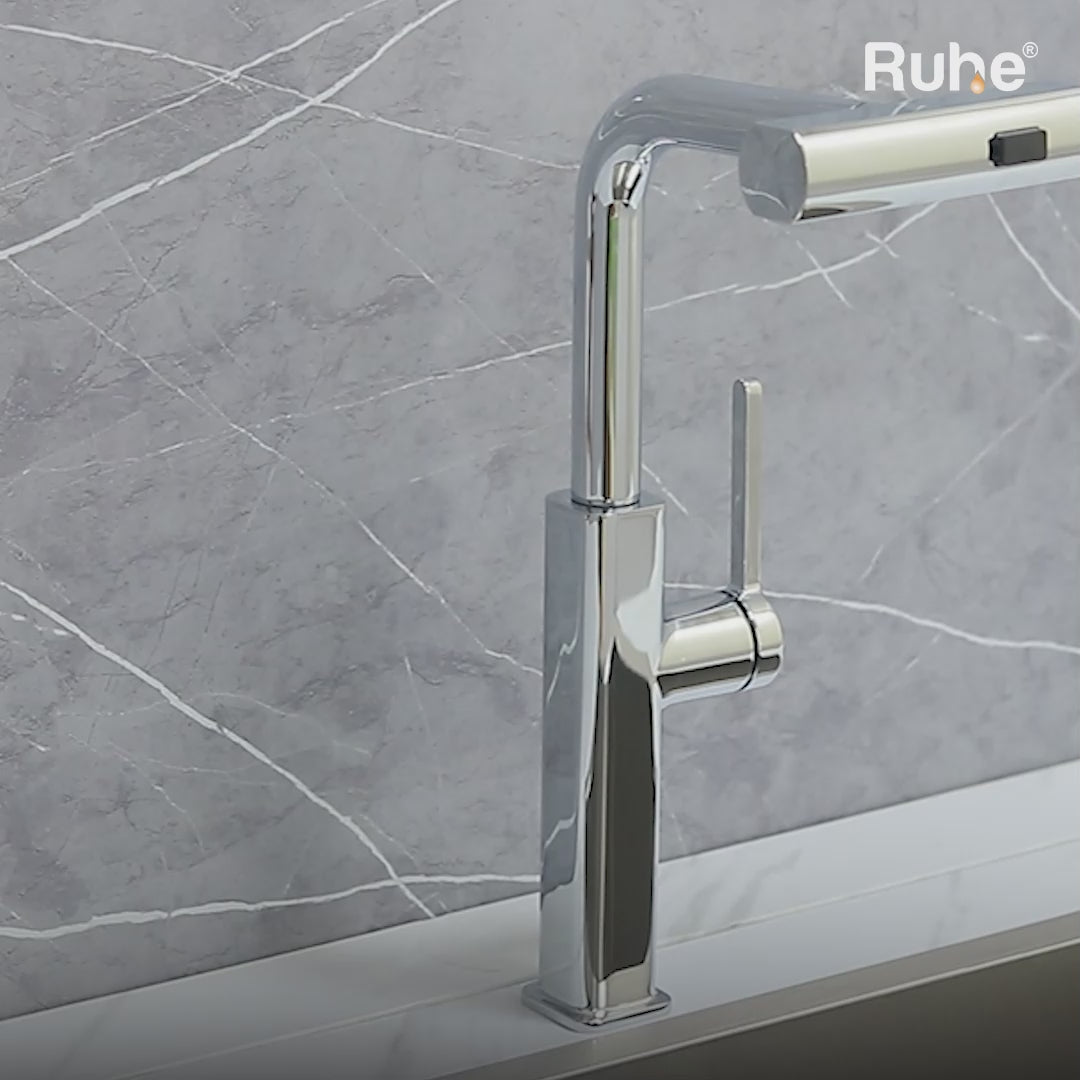 Arrow Triple Flow Pull-Out Kitchen Mixer Faucet