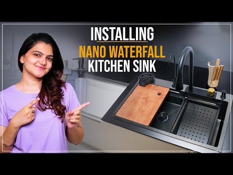 Nano Waterfall Kitchen Sink Installation guide