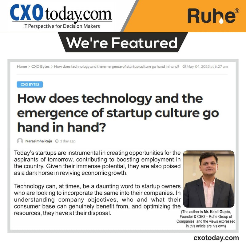 How does technology and the emergence of startup culture go hand in hand?