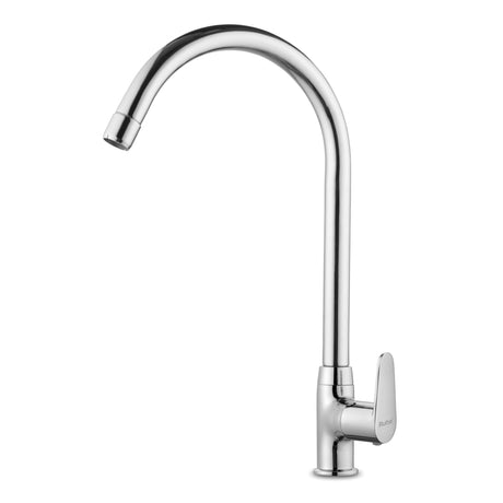 Eclipse Swan Neck with Large (20 inches) Round Swivel Spout Brass Faucet