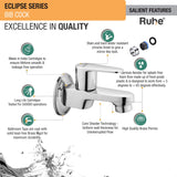Eclipse Bib Tap Brass Faucet features