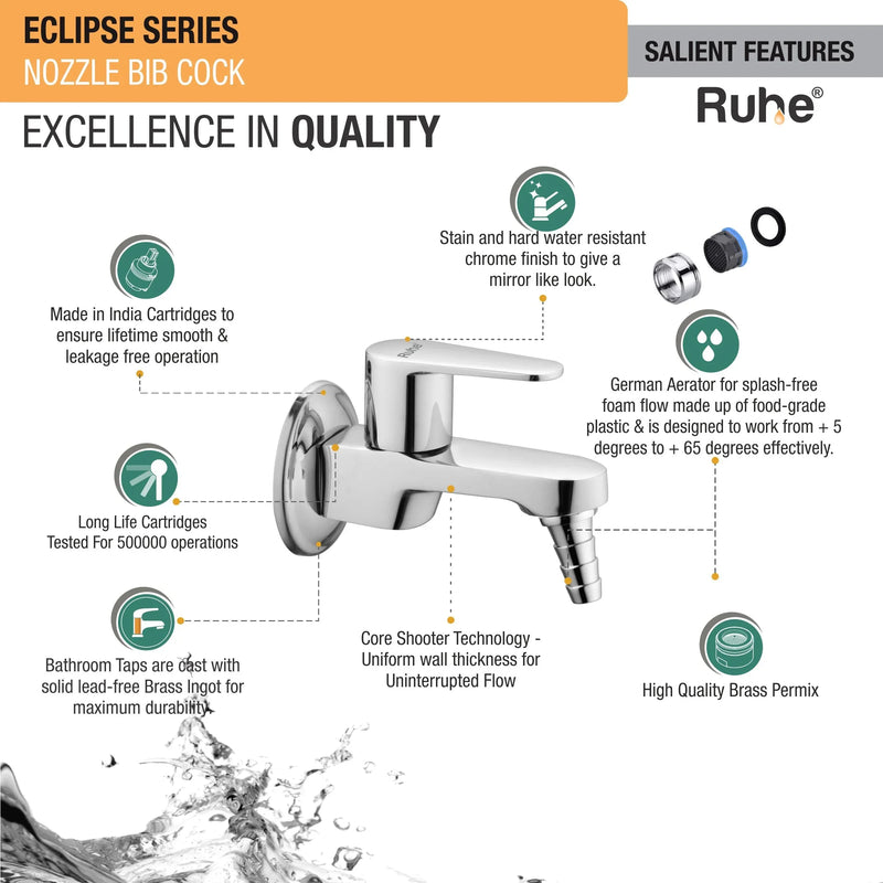 Eclipse Nozzle Bib Tap