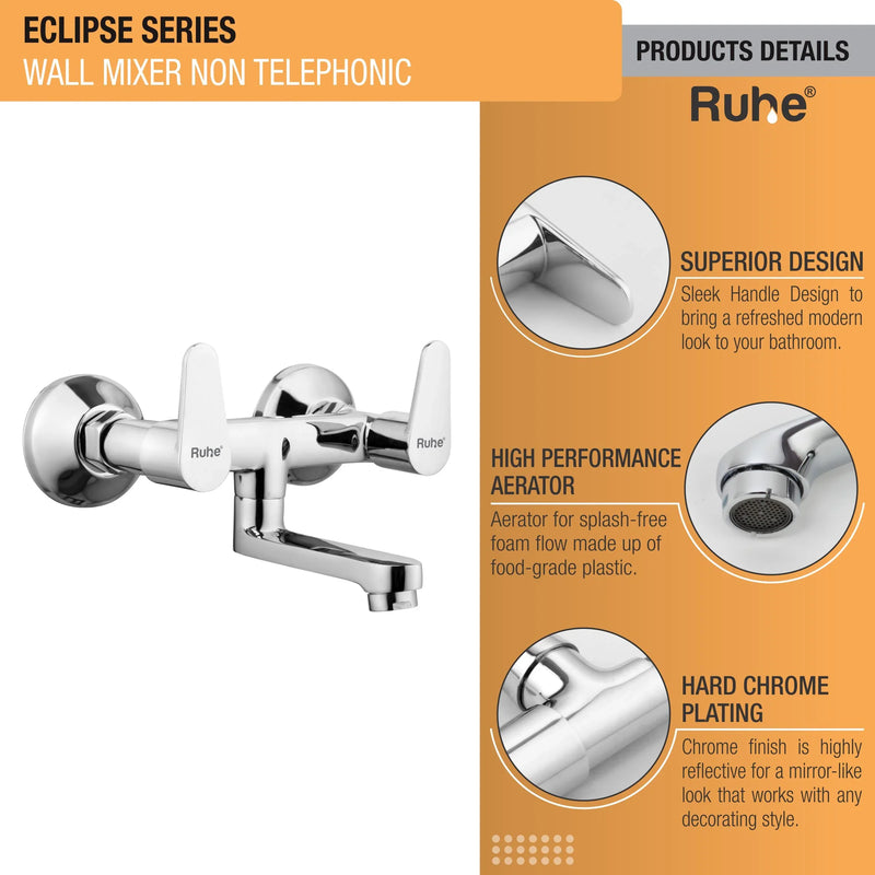 Eclipse Wall Mixer Tap