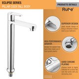 Eclipse Pillar Tap Tall Body Brass Faucet product details