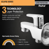 Eclipse Two Way Bib Tap Faucet 3 layer protection