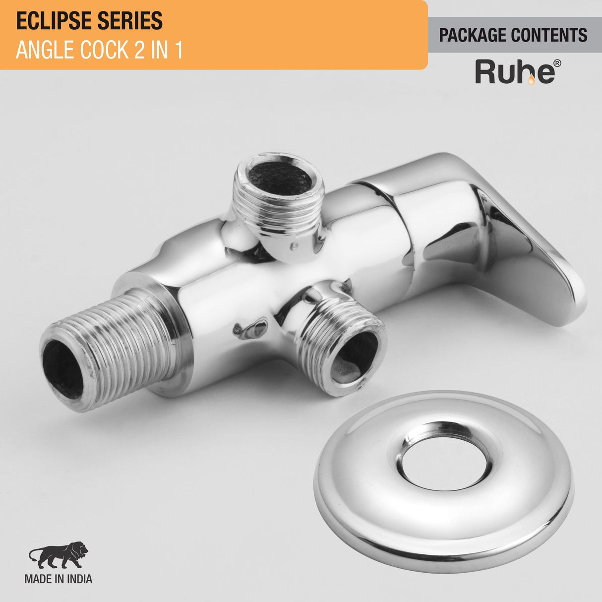 Eclipse Two Way Angle Valve - by Ruhe®