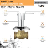Eclipse Concealed Stop Valve Brass Faucet (20mm) features