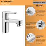 Eclipse Pillar Tap Brass Faucet product details