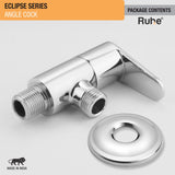 Eclipse Angle Valve Brass Faucet package content