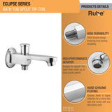 Eclipse BathTub Spout with Tip-Ton Brass Faucet product details