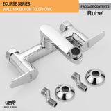 Eclipse Wall Mixer Brass Faucet (Non-Telephonic) package content