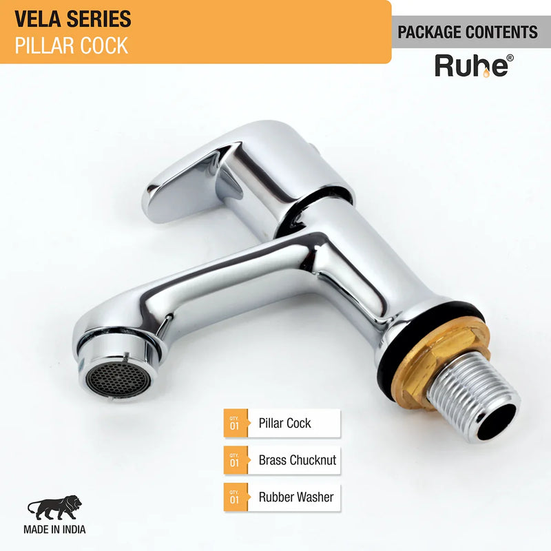 Vela Wash Basin Pillar Tap