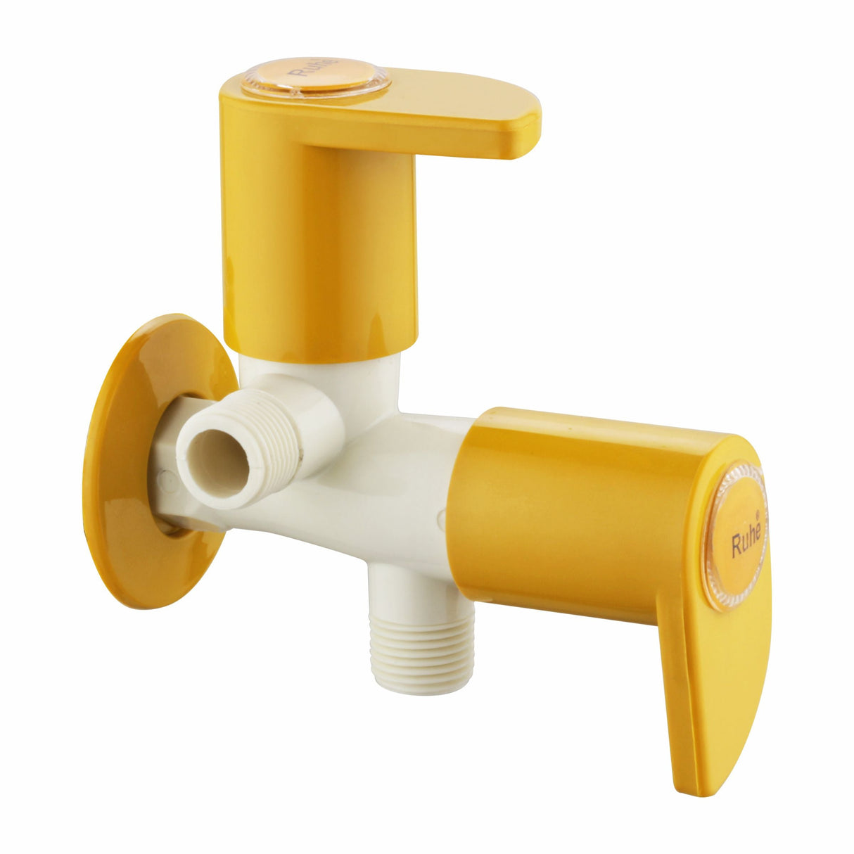 Gold PTMT 2 in 1 Angle Cock Faucet