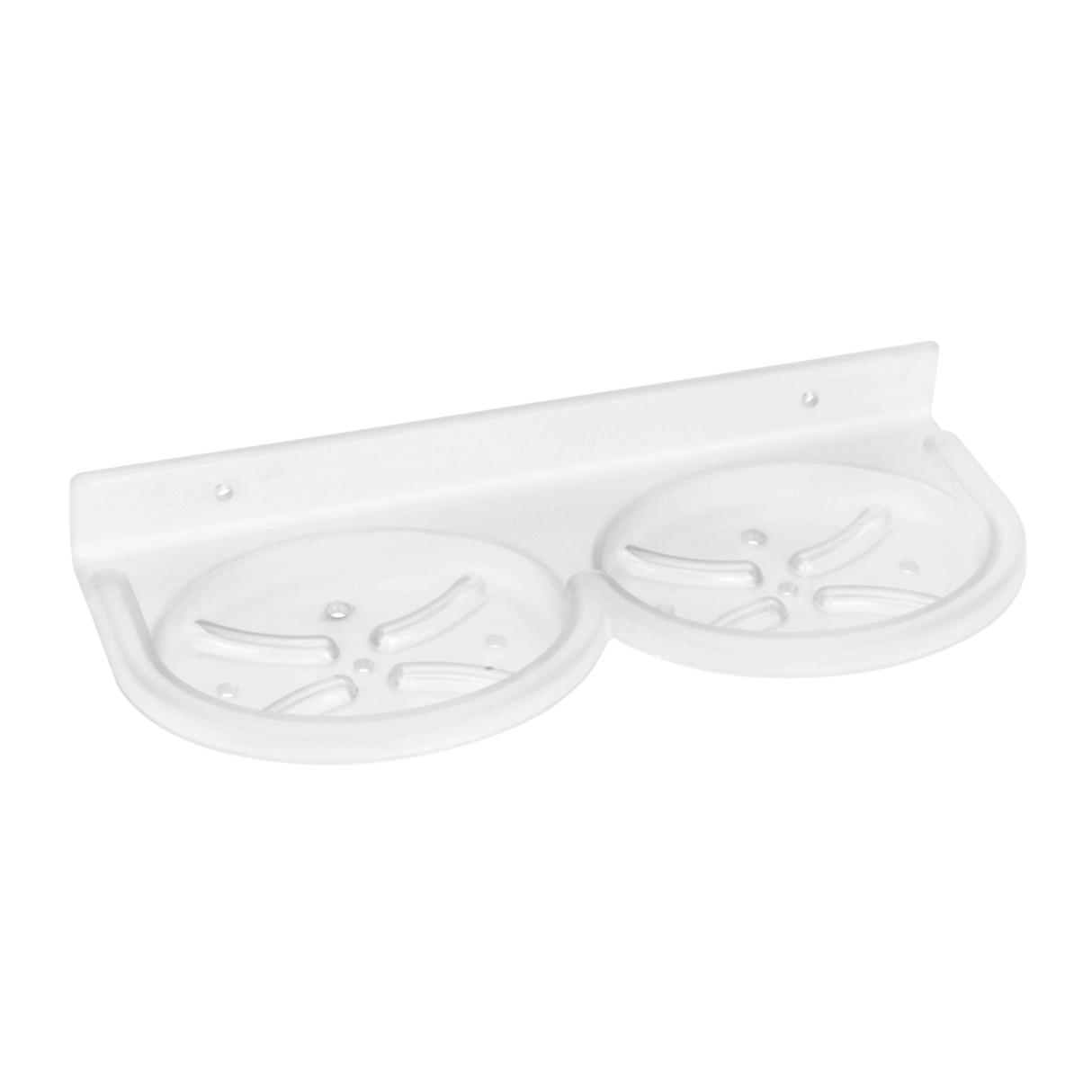 Round ABS Double Soap Dish