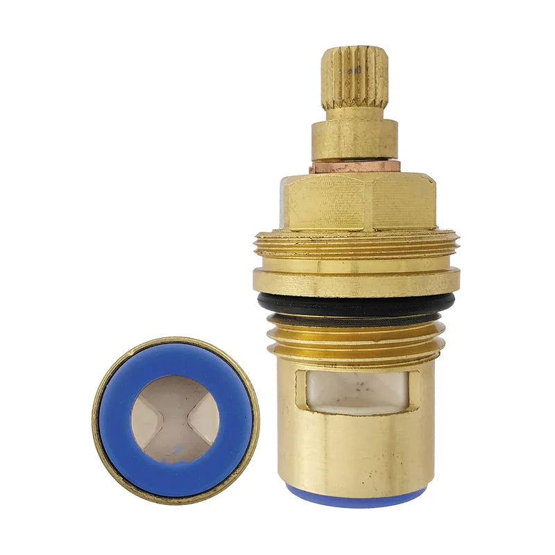 Brass Ceramic Disc Cartridge (Quarter-Turn) - by Ruhe