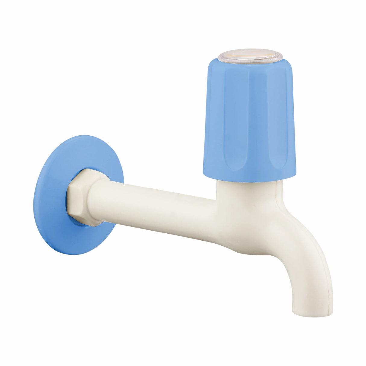 Indigo Round Bib Tap Long Body PTMT Faucet - by Ruhe®