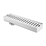 Vertical Shower Drain Channel (24 x 3 Inches) with Cockroach Trap (304 Grade)