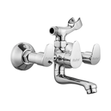 Vela Telephonic Wall Mixer Tap with Crutch - by Ruhe®