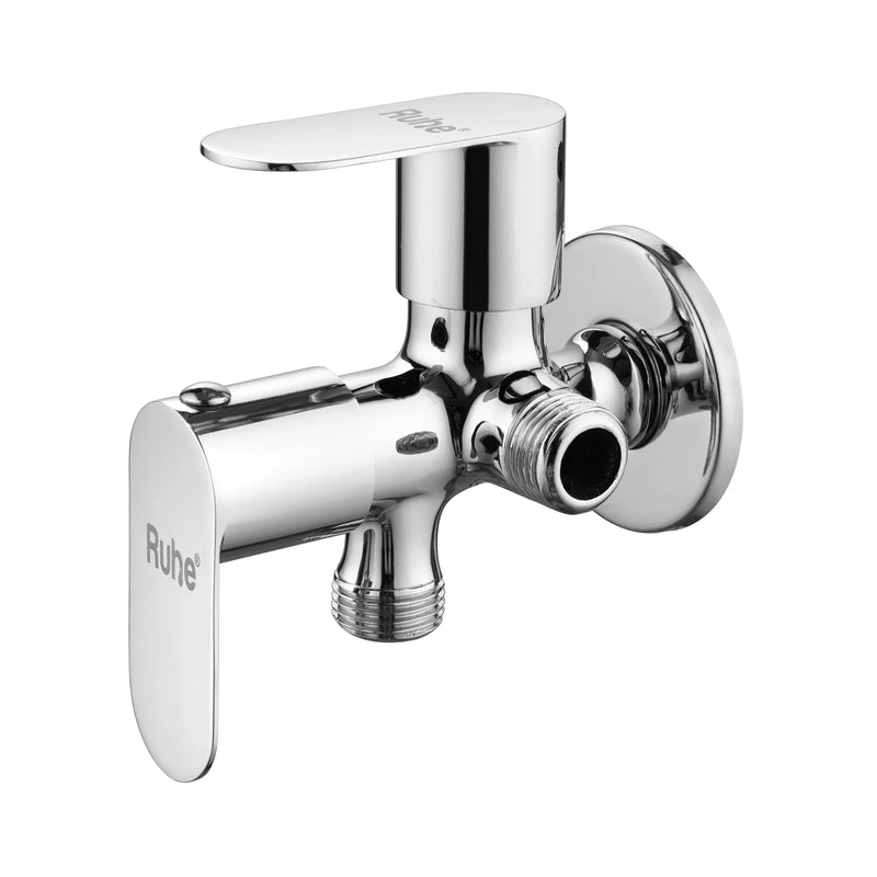 Onyx Two Way Angle Valve (Double Handle) - by Ruhe