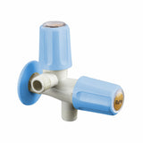 Indigo Round PTMT 2 in 1 Angle Cock Faucet