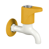 Gold Oval PTMT Bib Cock Faucet