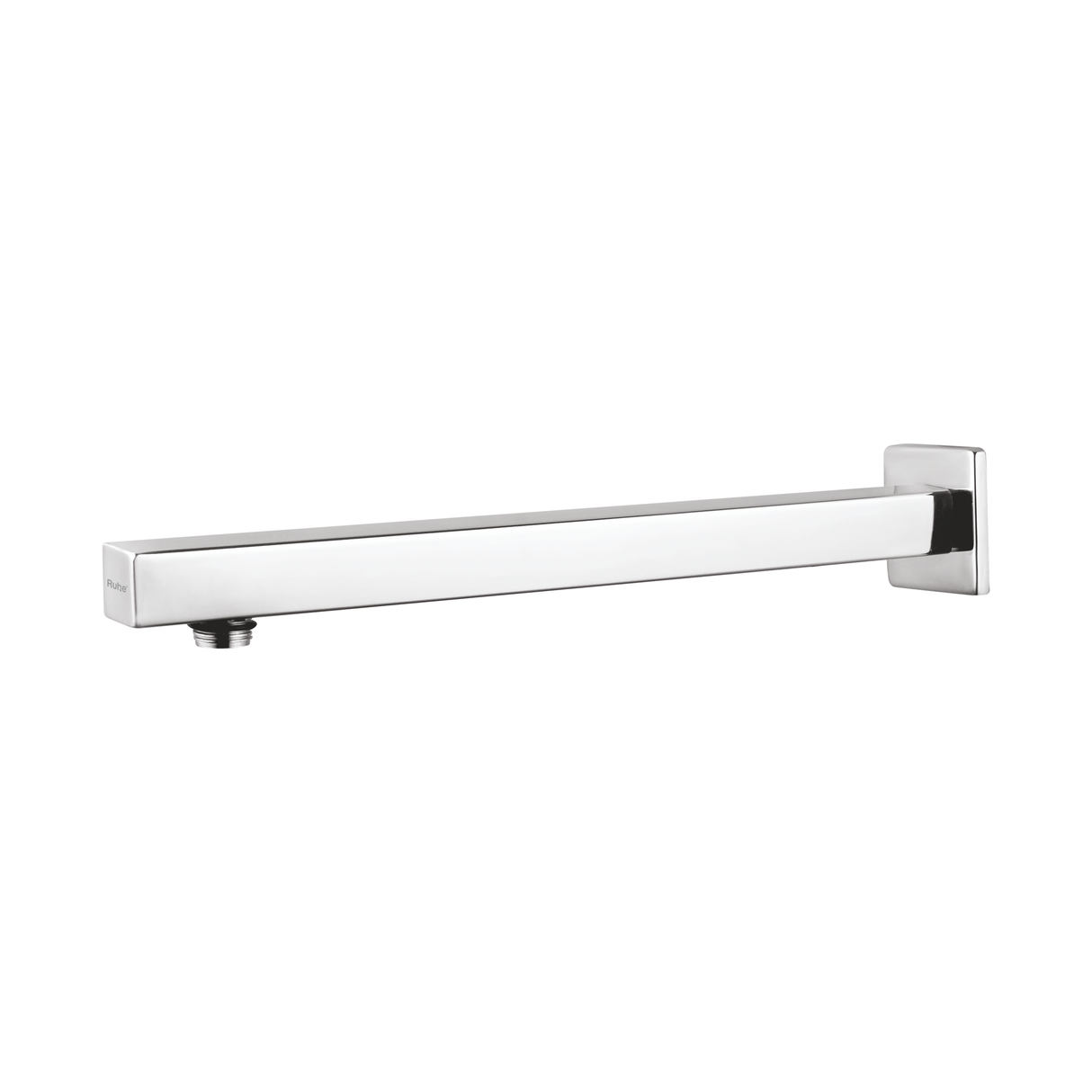 Square Shower Arm (12 Inches) with Flange - by Ruhe