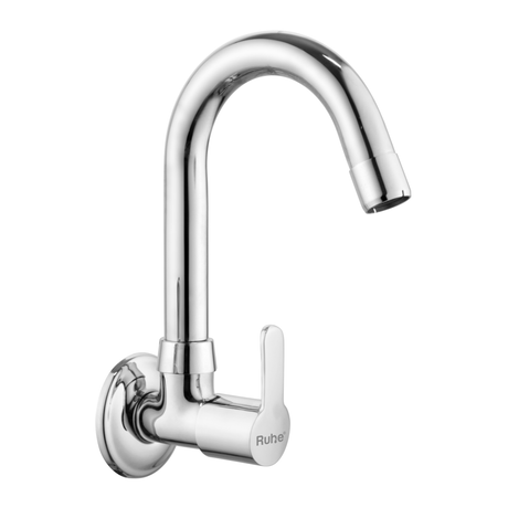 Rica Sink Tap with Small (12 inches) Round Swivel Spout Brass Faucet