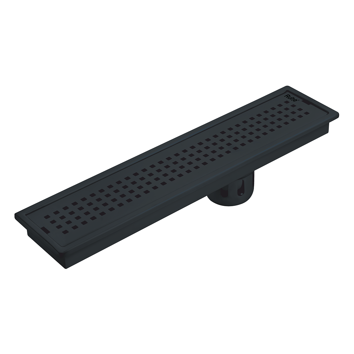 Palo Shower Drain Channel (18 x 4 Inches) Black PVD Coated
