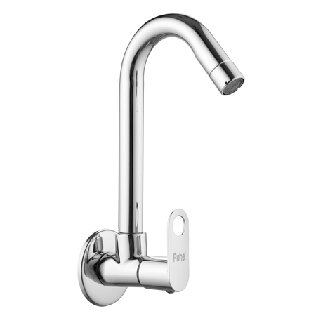 Orbit Sink Tap with Small (12 inches) Round Swivel Spout Brass Faucet