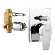 Elixir Single Lever 2-inlet Diverter (JAQ Complete Set) comparison with wall mixer