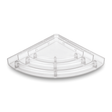 Round ABS Corner Shelf Tray (Set of 3)