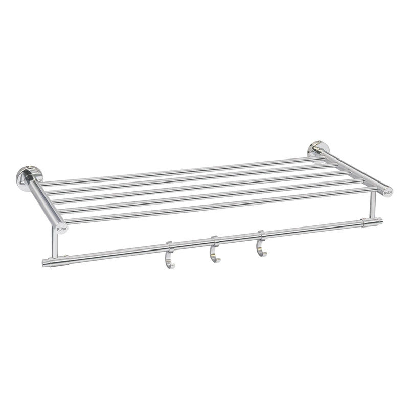 Solar Stainless Steel Towel Rack (24 Inches) - by Ruhe®